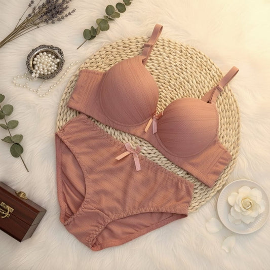 Aesthetic Matte Bra Set in Pakistan – Safaa.pk