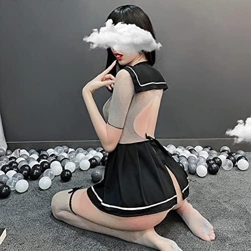 Anime Sailor Lace Cosplay Bodysuit with Pleated Skirt in Pakistan – Safaa.pk