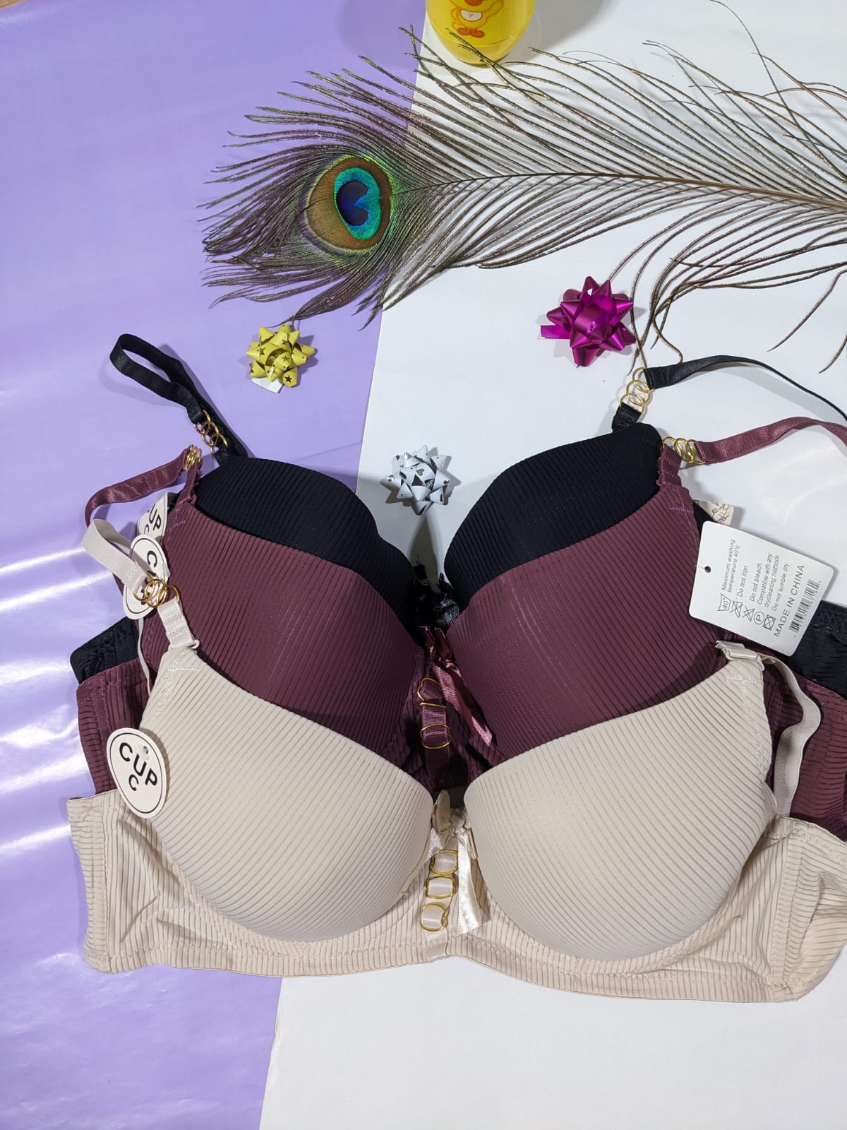 Imported Single Padded Fancy Push up Bra (spb 0043)