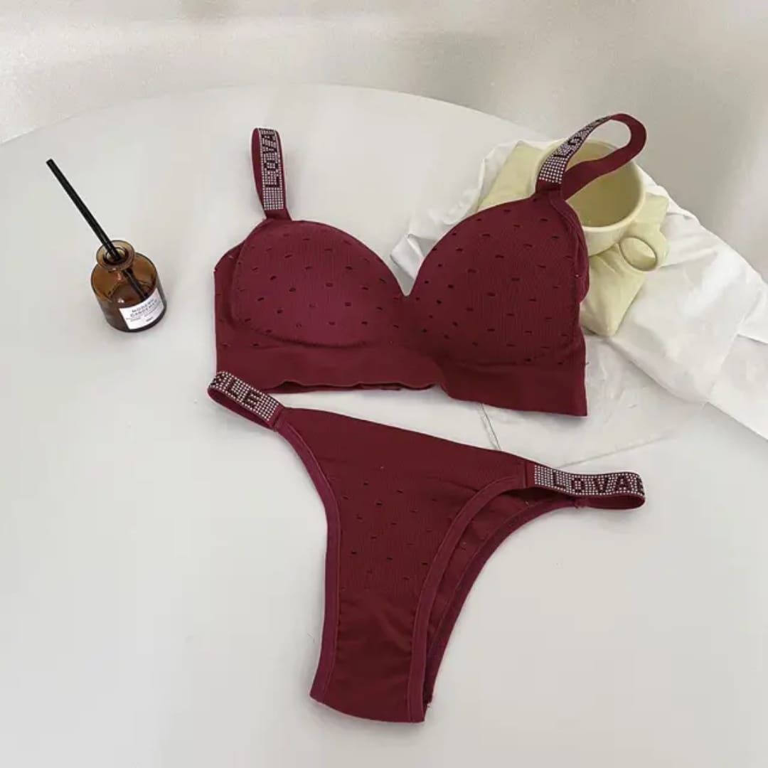 Stylish Breathable Bra Set in One Size (SPBS 0049)