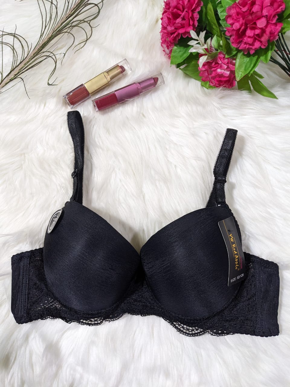Premium Double Padded Bra in Plus Sizes (DPB 0048)