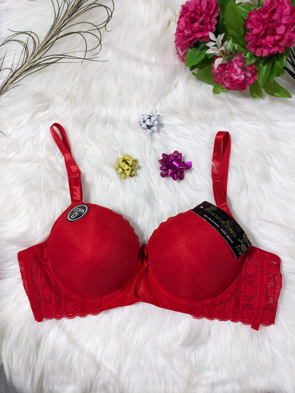 Luxurious Double Padded Bra for Plus Sizes (DPB 0049)