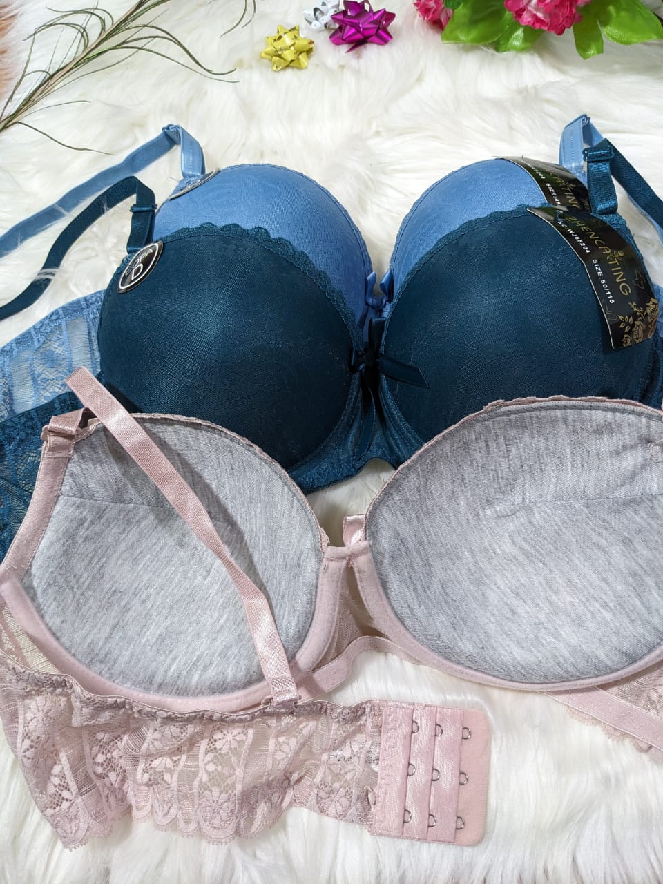 Luxurious Double Padded Bra for Plus Sizes (DPB 0049)