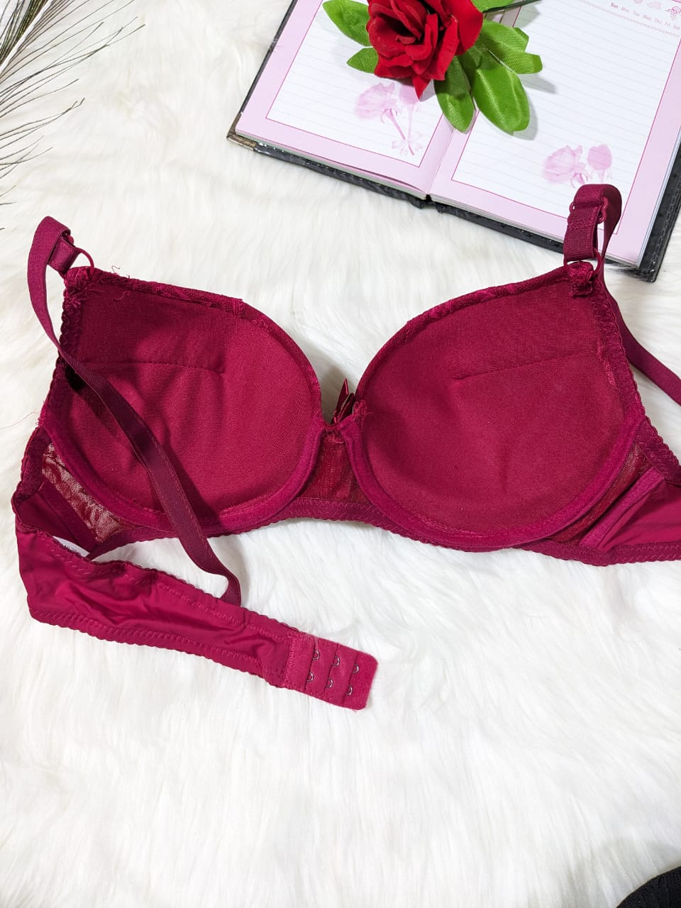 Luxurious Double Padded Bra for Plus-Size Women (DPB 00620