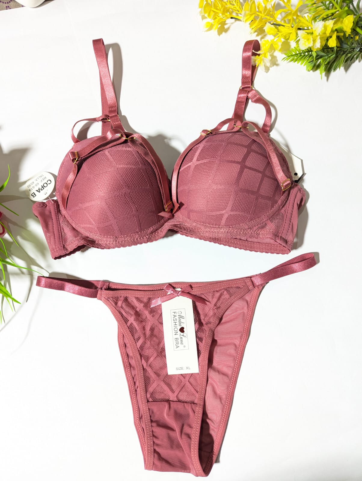 Strapy Push up Padded Bra set (SPBS 3)