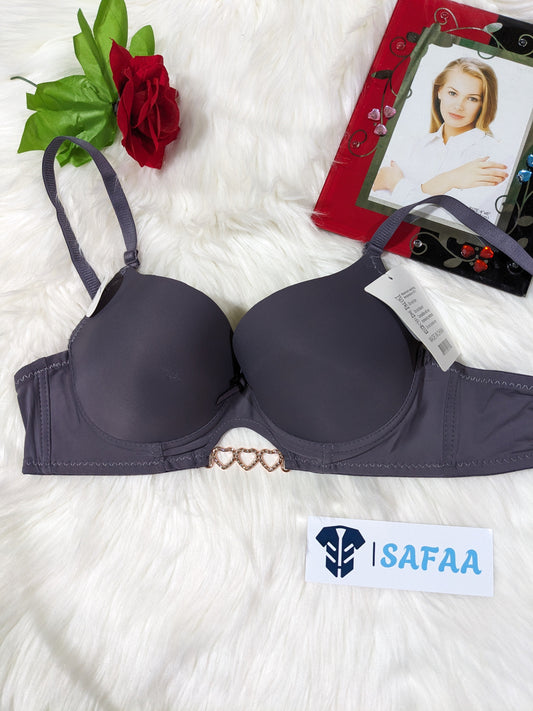 Imported High Quality Padded Bra with heart chain band