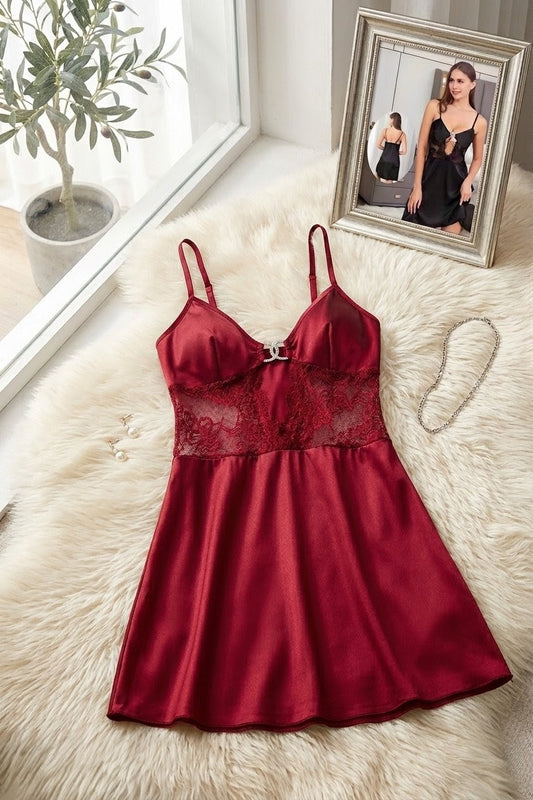Lovely bold Western nighty dress