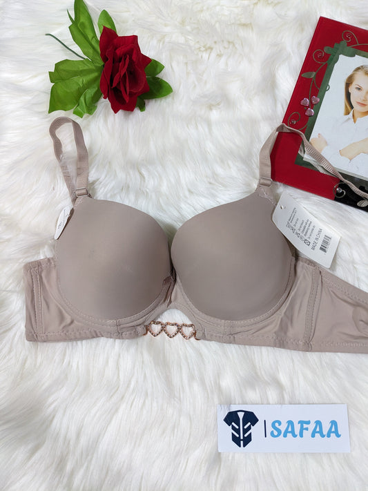 Imported High Quality Padded Bra with heart chain band (SPB 010)