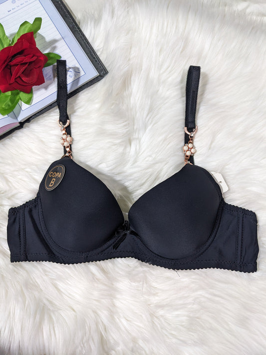Unique Chain Design High Quality Padded Bra (SPB 0012)