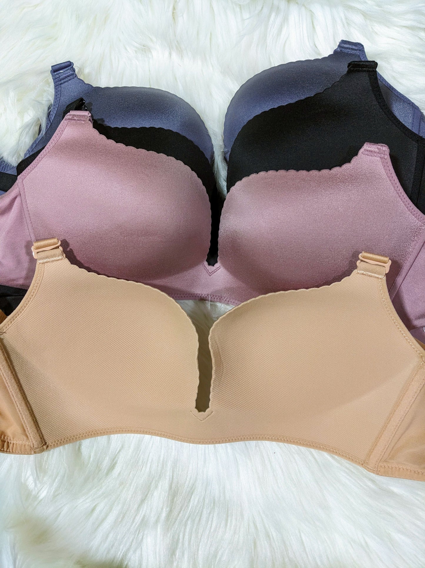 Simple Soft Comfortable Padded Bra Set (DPBS 0029)