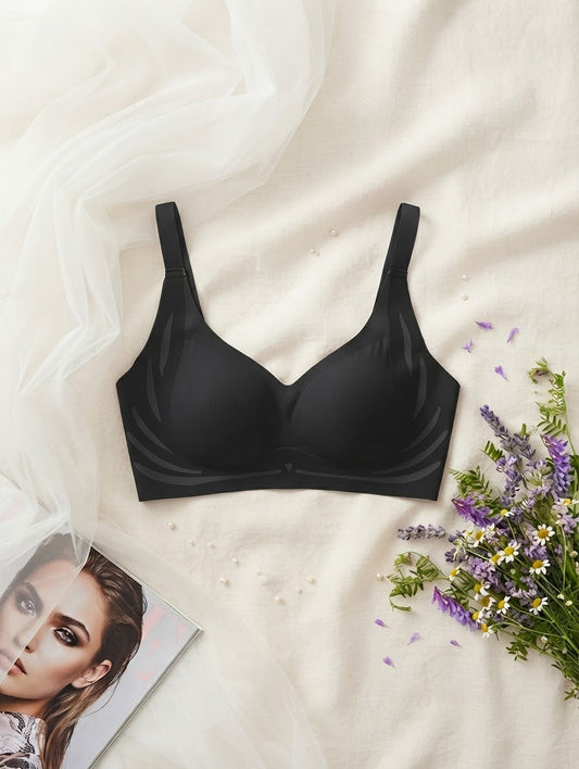 Plus Size Wire-Free Seamless Comfort Bra in Pakistan – Safaa.pk