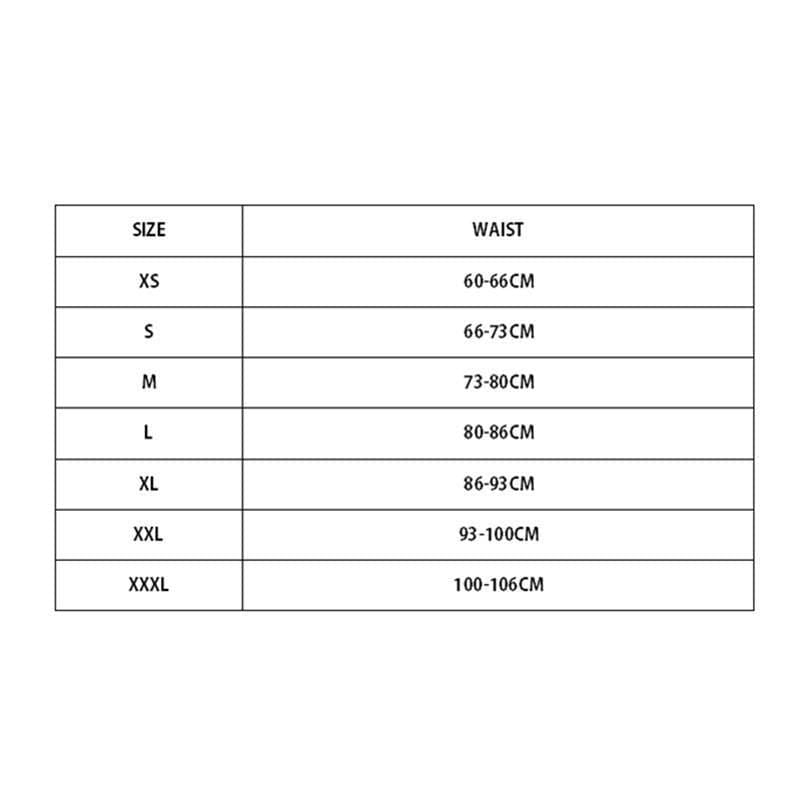 Size chart of - Seamless Full Body Shaper for Women in Pakistan – Safaa.pk