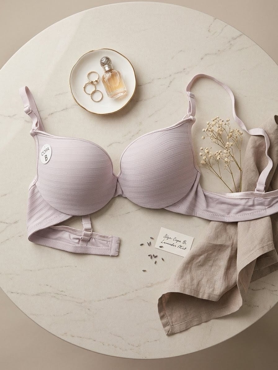 Textured Bridal Push-Up Bra – Sculpted Wedding Elegance
