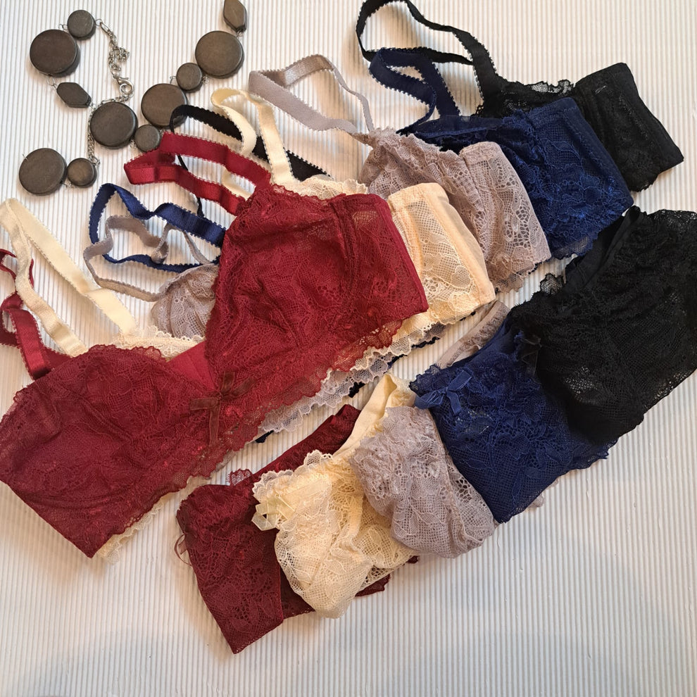 High Quality Net Bra Penty Set (Nbs 001)