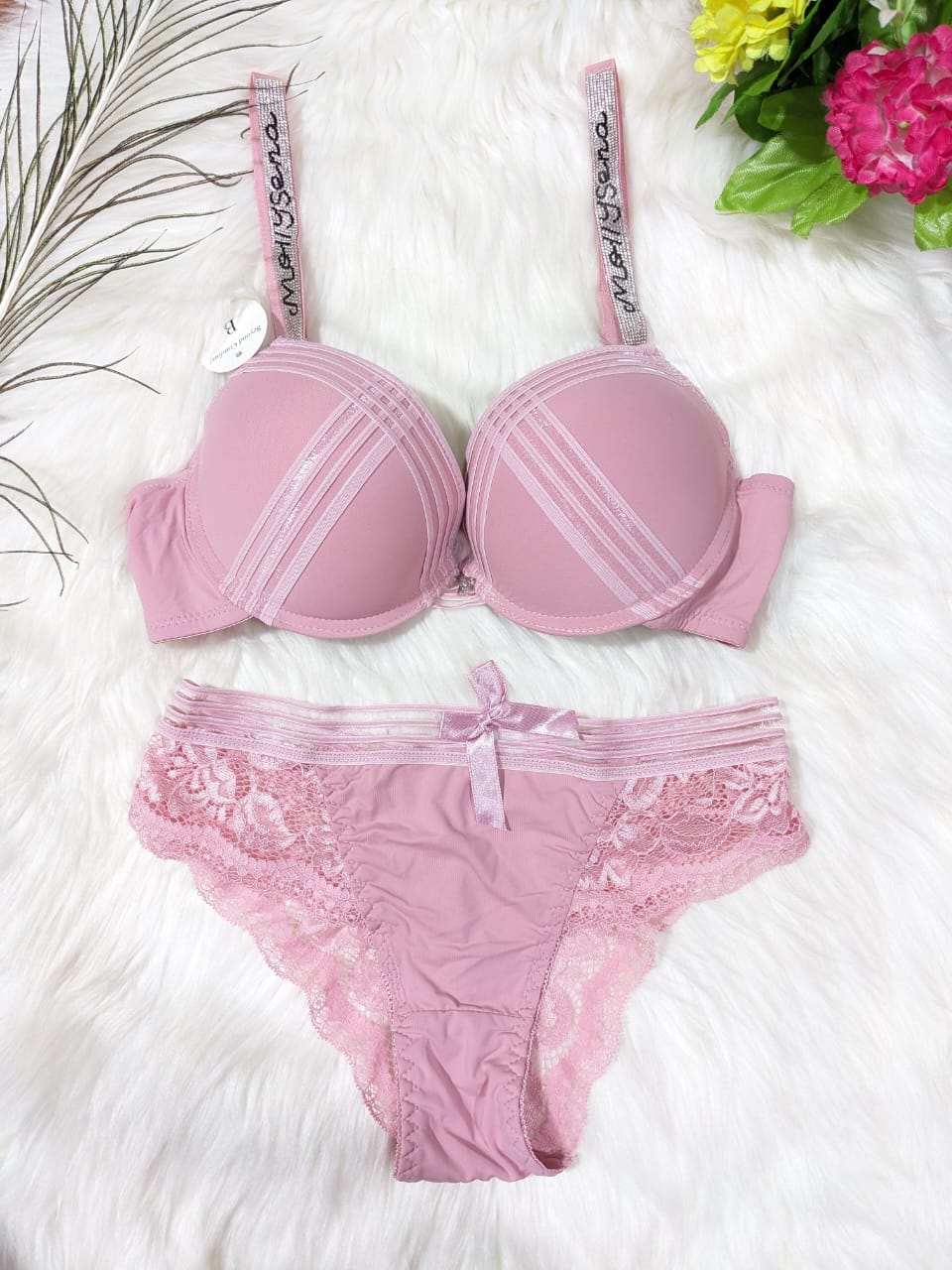 Stunning Luxury Bridal Bra Set (SPBS 0074)