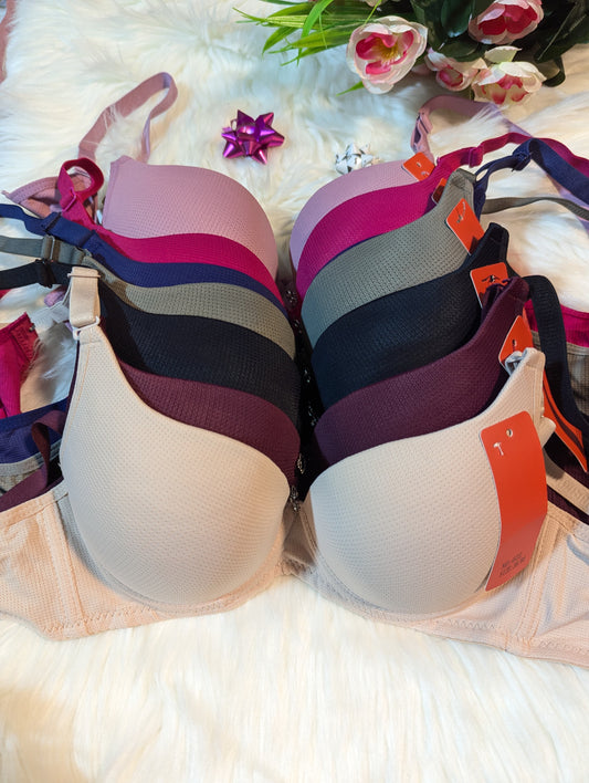 Ultra-soft, light pads dot texture bra (spb 86)