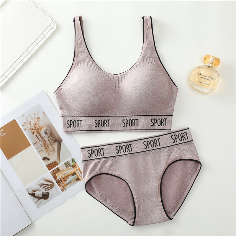 Breathable Thin-Pad Workout Bra Set (SPBS 5)