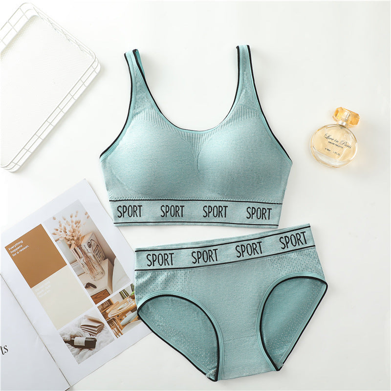 Breathable Thin-Pad Workout Bra Set (SPBS 5)