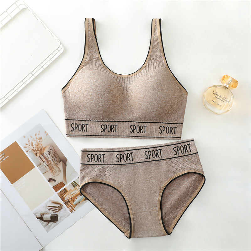 Breathable Thin-Pad Workout Bra Set (SPBS 5)
