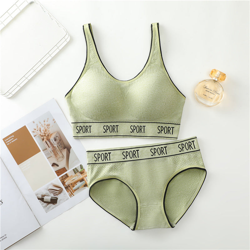 Breathable Thin-Pad Workout Bra Set (SPBS 5)