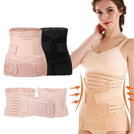 3-in-1 Postpartum Recovery Belly Band – Complete Core & Pelvic Support