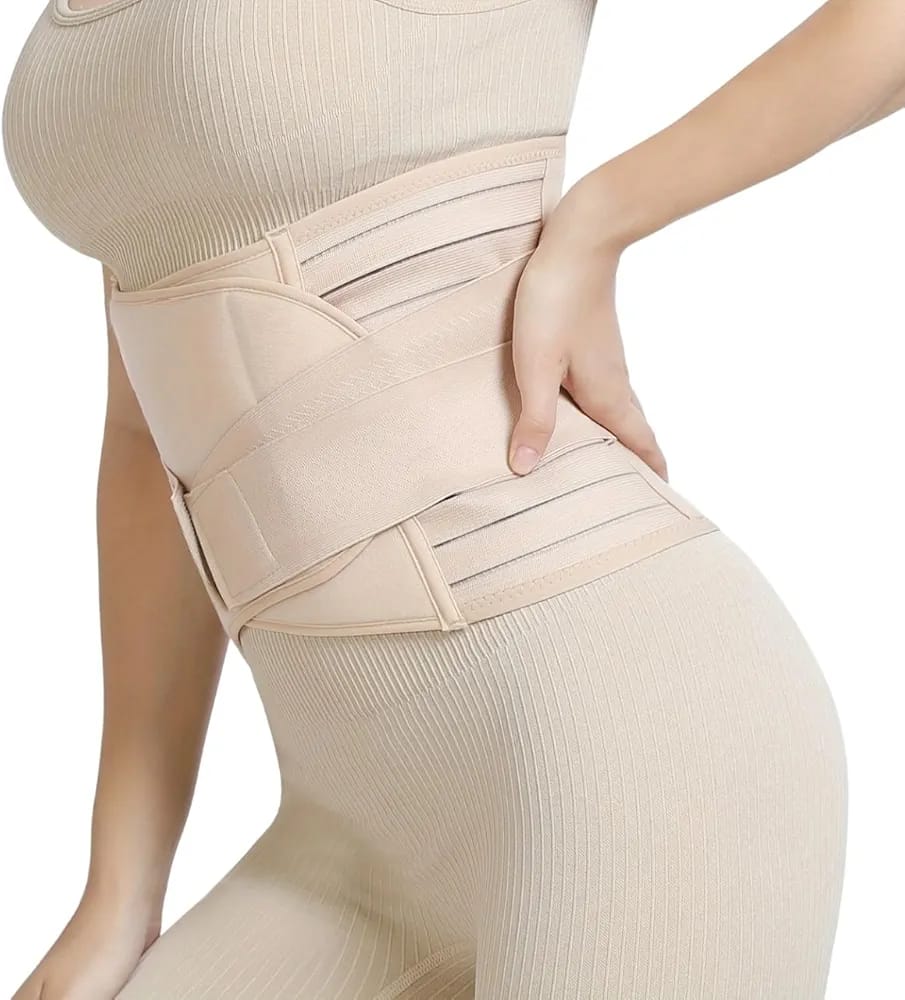 3-in-1 Postpartum Recovery Belly Band – Complete Core & Pelvic Support