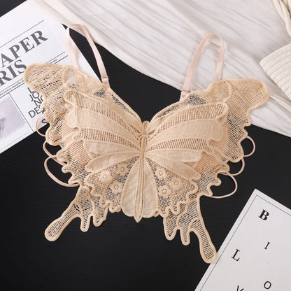 Butterfly Lace Padded Backless Bra in Pakistan – Safaa.pk