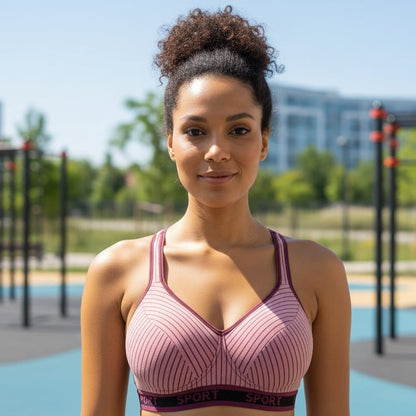 Butterfly Back Sports Bra – Light & Breezy Comfort