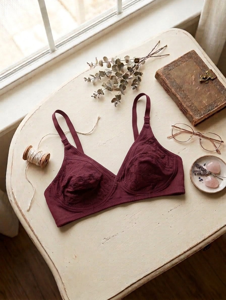 Chikankari Cotton Bra in Pakistan – Safaa.pk