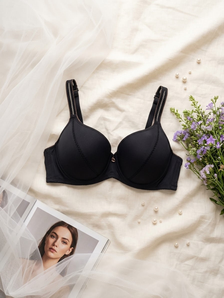 Contour Seam Padded Underwire Bra in Pakistan – Safaa.pk