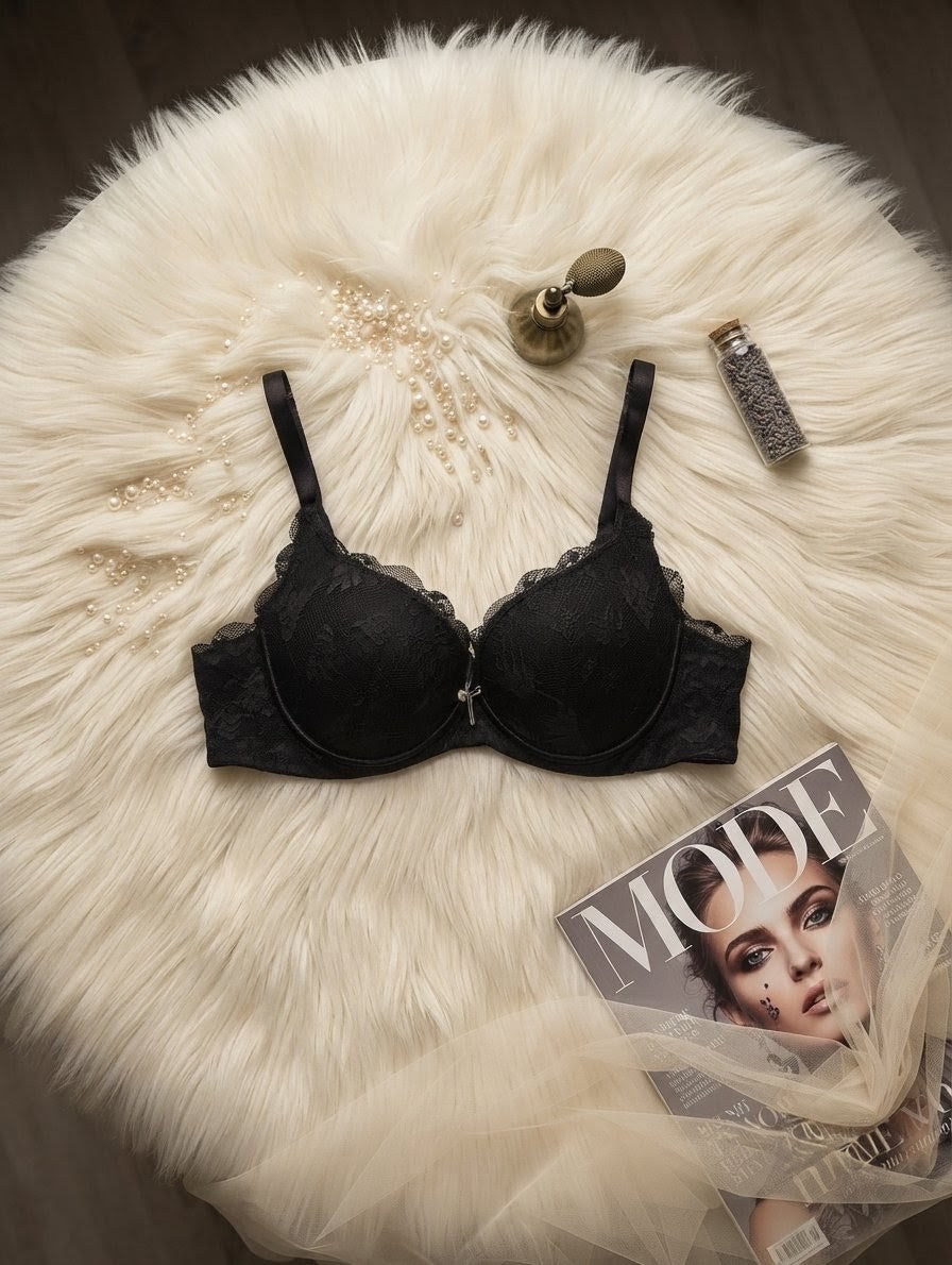 Floral Lace Push-Up Bra in Pakistan – Safaa.pk
