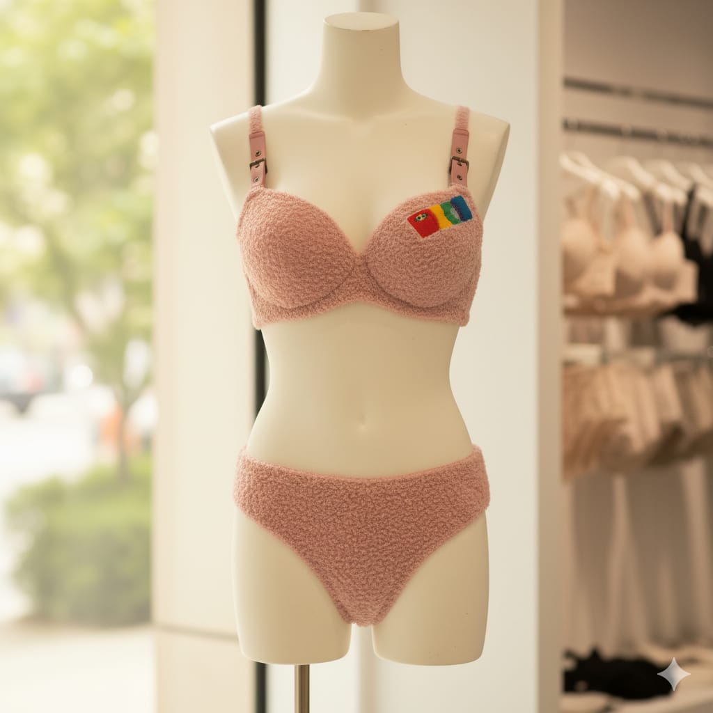 Cute_Faux_Fur_Sexy_Bra_Panty_Set_Perfect_for_Brides_5