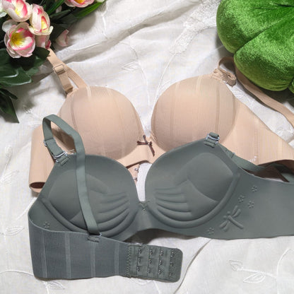 Luxurious Party Wear Double Padded Seamless Bra