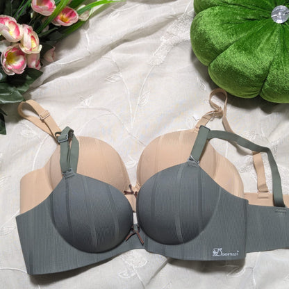 Luxurious Party Wear Double Padded Seamless Bra