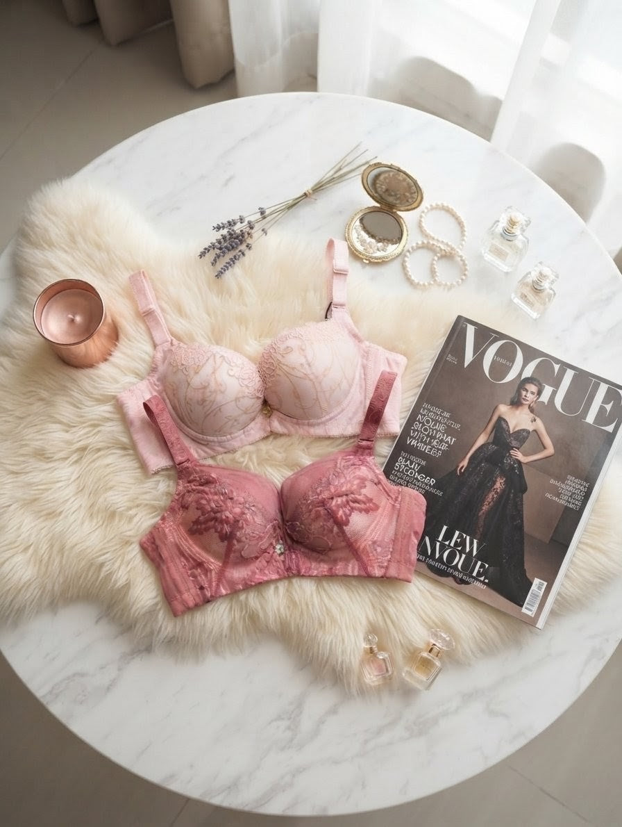 Elegant Meshy push up Padded Party Wear Bra