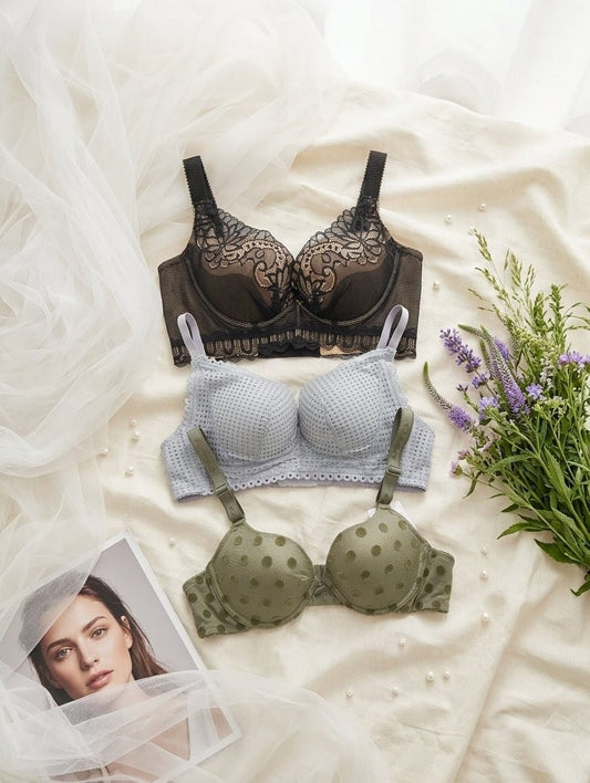 Everyday Essentials – Pack of 3 Lightly Padded Bras for Women