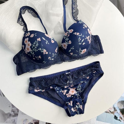 Floral Padded Bra Set for Women in Pakistan – Safaa.pk