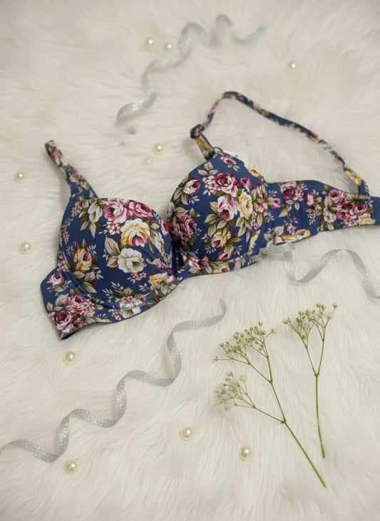 Floral push up bra in Pakistan – Safaa.pk