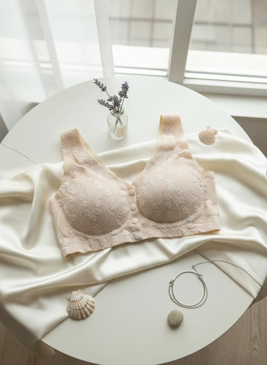 Front Button Lace Bralette in Pakistan – Safaa.pk