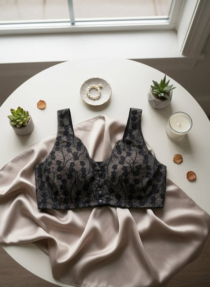 Front Button Lace Bralette in Pakistan – Safaa.pk