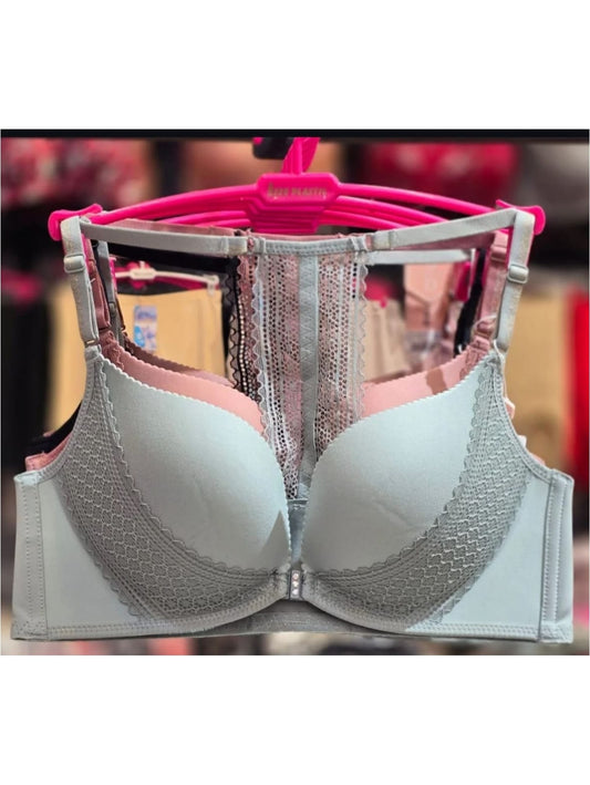 Front Open Lace Padded Bra in Pakistan – Safaa.pk
