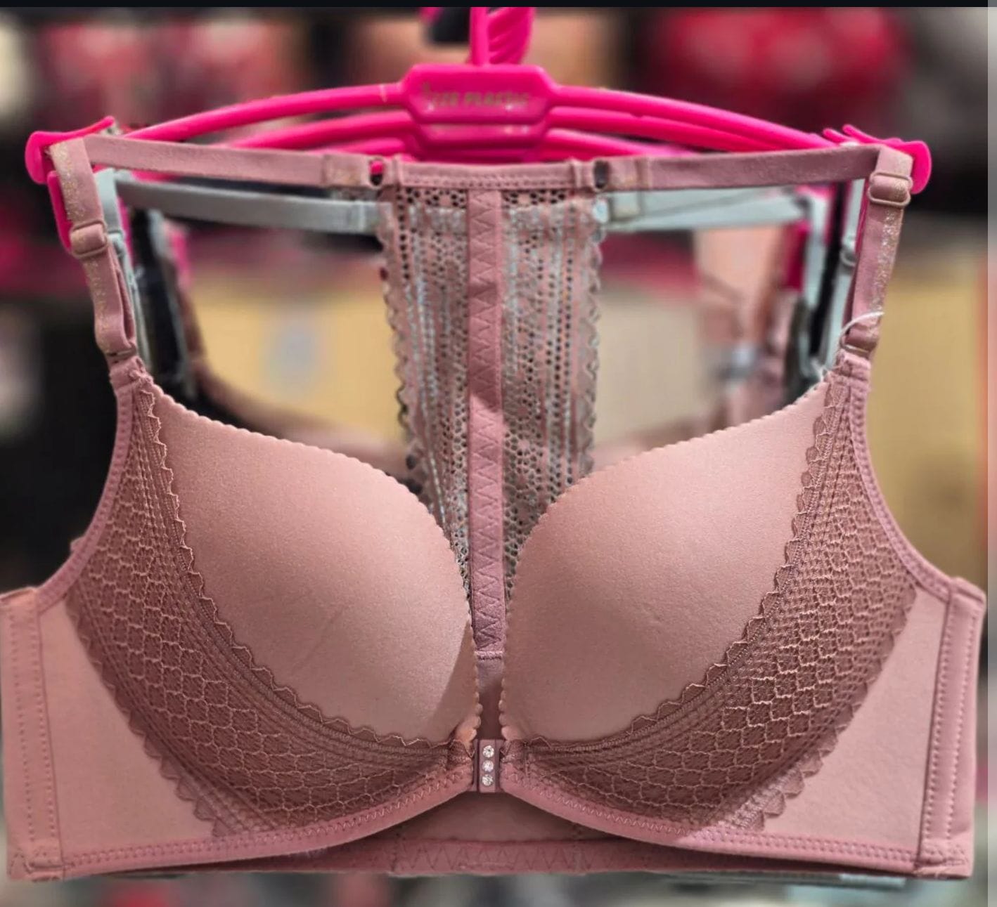 Front Open Lace Padded Bra in Pakistan – Safaa.pk