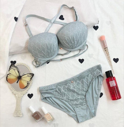 Front open double padded bra set in Pakistan – Safaa.pk