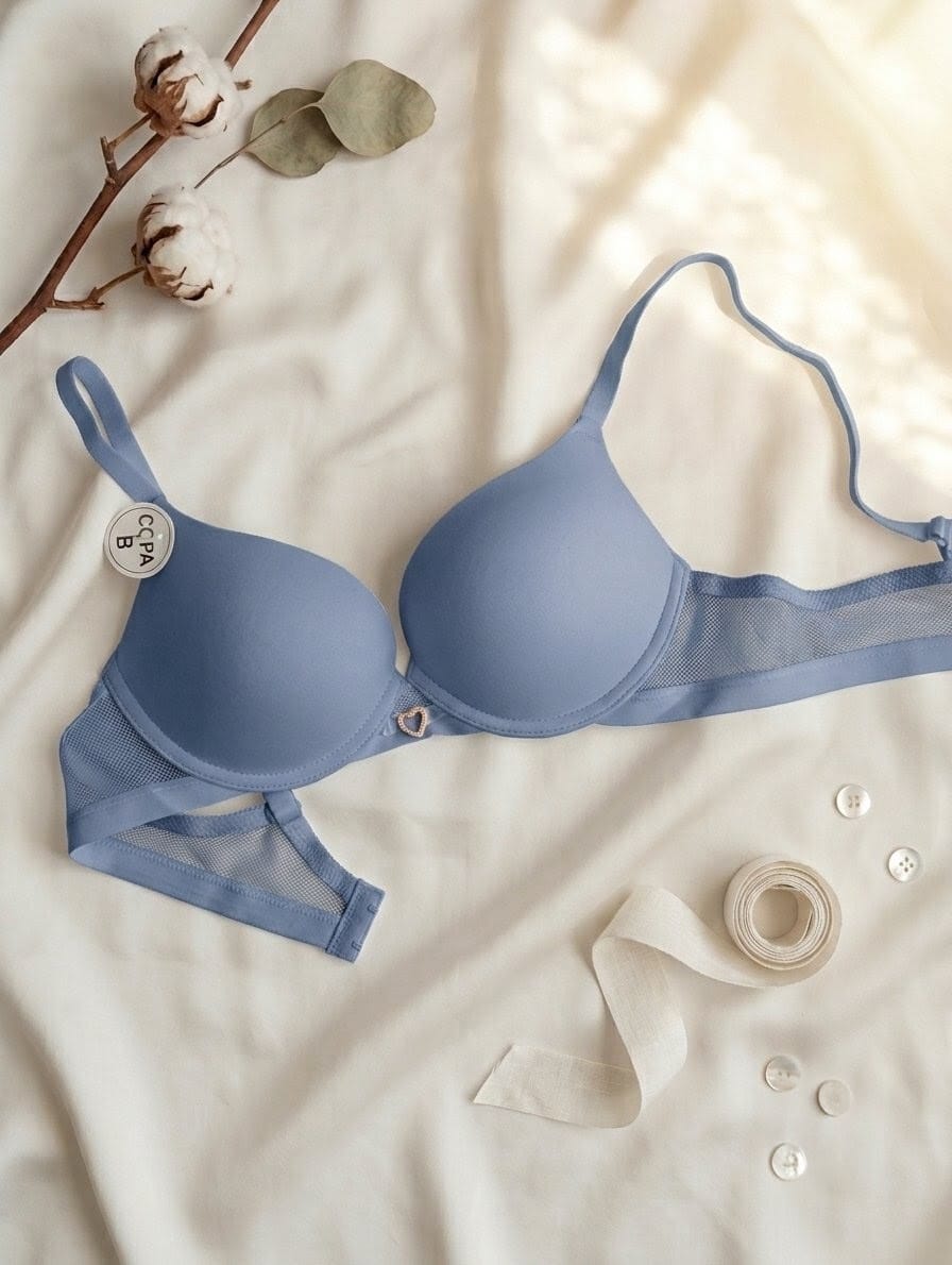 Heart Pearl Double Padded Push-Up Bra in Pakistan – Safaa.pk