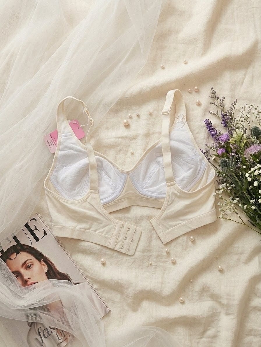 Heather Wireless Cotton Bra in Pakistan – Safaa.pk