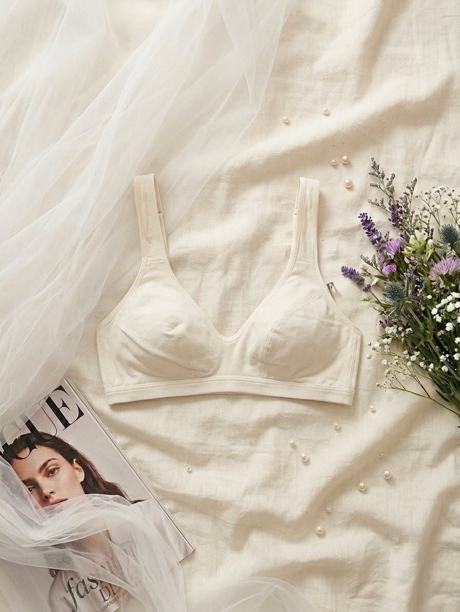 Heather Wireless Cotton Bra in Pakistan – Safaa.pk