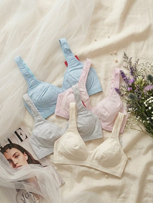 Heather Wireless Cotton Bra in Pakistan – Safaa.pk