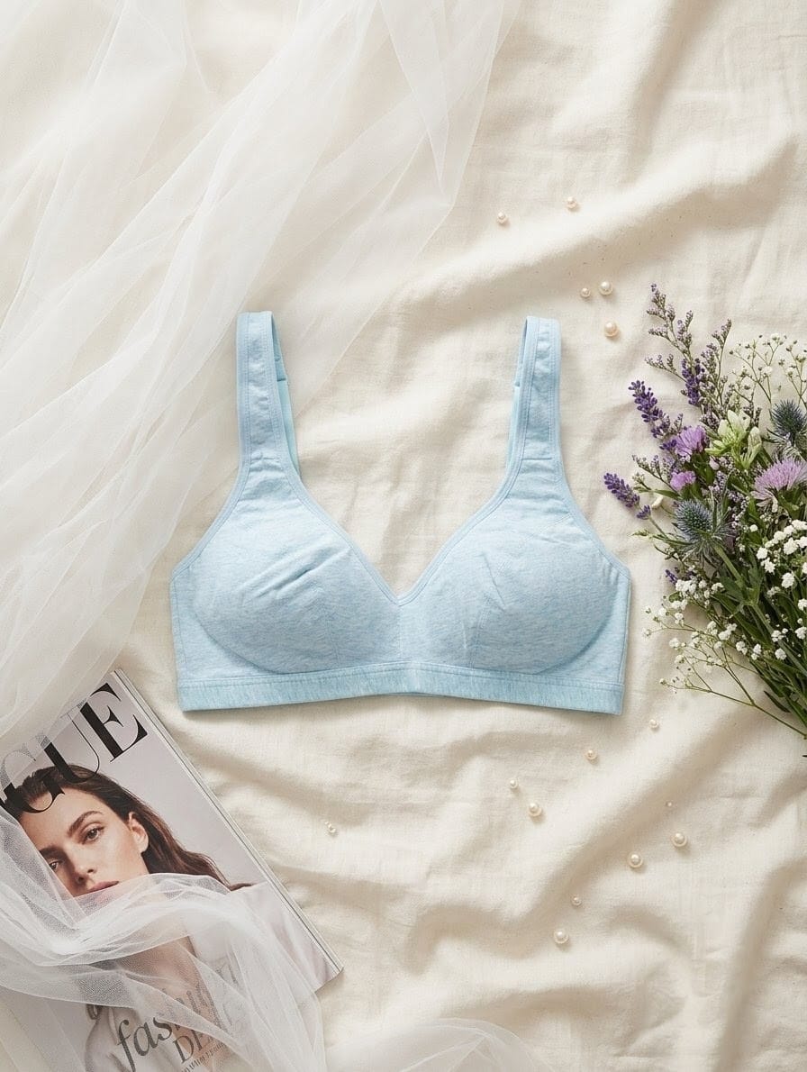 Heather Wireless Cotton Bra in Pakistan – Safaa.pk
