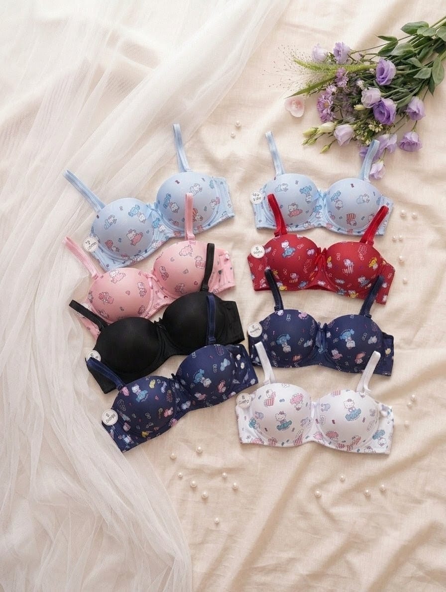Hello Kitty Soft Push-Up Bra in Pakistan – Safaa.pk