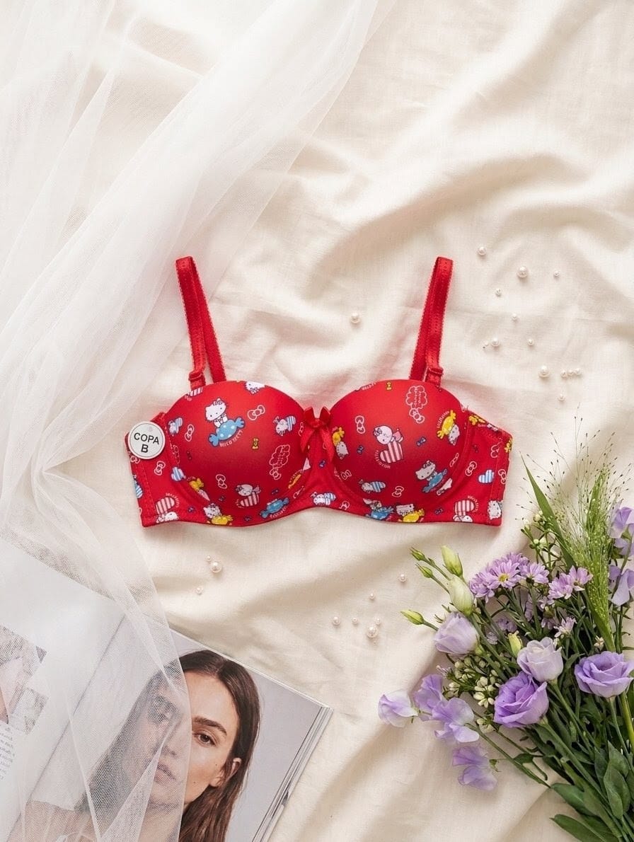Hello Kitty Soft Push-Up Bra in Pakistan – Safaa.pk